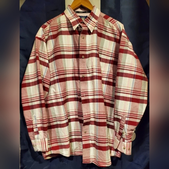 Wranglers TwentyX Men's Striped Long Sleeve Shirt - Picture 1 of 3